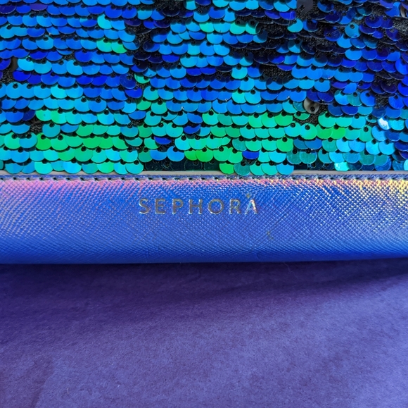NWOT Sephora Sequin Cosmetic Bag - Picture 6 of 10